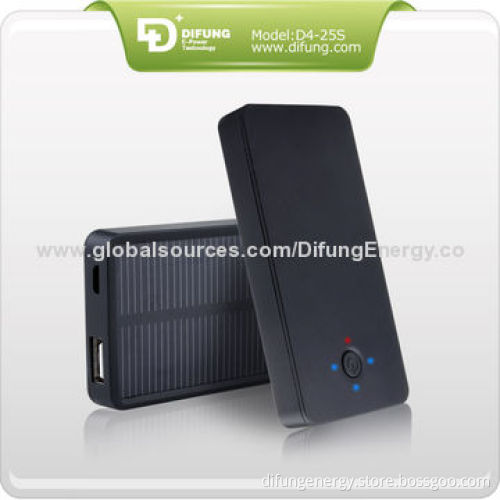 Solar Charger for iPhone, Cute White & Black, Easy Caring, 2500mAh Together with You